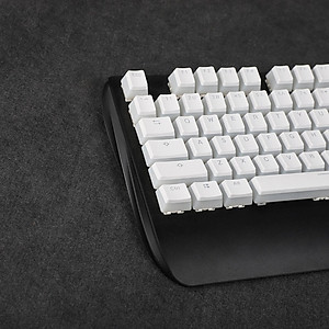 108 Keys Keycaps Double Shot PBT Pudding Keycap Set DIY for Cherry MX RGB Mechanical Keyboard, show more dazzling RGB lamp effect.