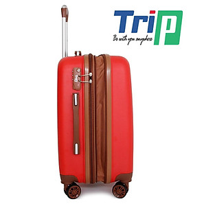 TẶNG TÚI ĐỰNG GIÀY + THẺ TAG - Vali kéo TRIP P803A có dây kéo mở rộng size 20inch nhựa PC - Bảo hành 5 năm - Hàng chính hãng