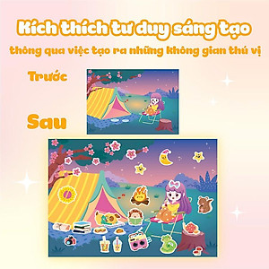 Công chúa Cherry Sách bóc dán sticker cho bé gái