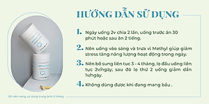 Viên uống bổ não CodeAge Methyl Elite+ - Hỗ Trợ Ngủ Ngon, Tăng Tập Trung, Giảm Stress 120 Viên