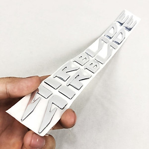 Tem chữ nổi xe Air Blade mạ xi niken Green Networks Group