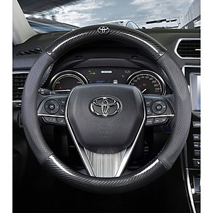 Bọc vô lăng carbon xe Hyundai I10, I20, I30, Accent, Santafe, Tucson, Kona, Getz, Avante, Elantra, Creta