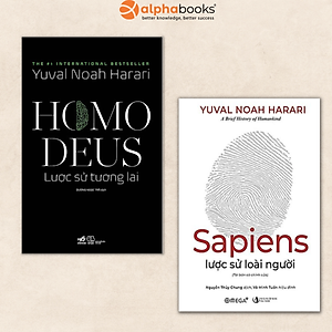 Combo: Sapiens Lược Sử Loài Người + Homo Deus Lược Sử Tương Lai (Bộ 2 cuốn - Tái bản 2019)