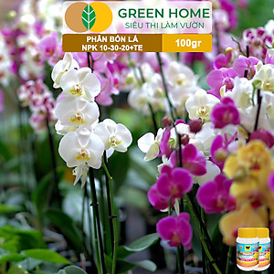Phân Bón Lá Đầu Trâu MK 501-701-901, GreenHome,Chai 100GR,Đặc Biệt Dành Cho Hoa Lan Và Cây Cảnh
