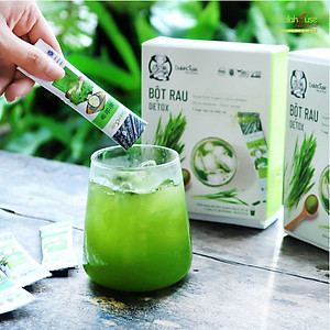 Combo Bột Rau Củ Thải Độc Dalahouse Hộp 63gr (Mẫu mới gồm 7 loại rau củ chia tuýp nhỏ) Sấy lạnh nguyên chất - Detox thanh lọc cơ thể