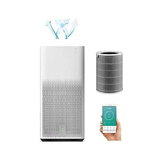 Lõi Lọc Diệt Khuẩn Cho Máy Lọc Không Khí Xiaomi Mi Air Purifier HEPA Filter Màu Xám - Hàng Chính Hãng