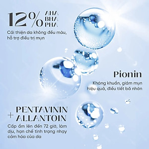 Dung dịch tẩy tế bào chết và tái tạo da Emmié All Target Skin Renewing Solution Pionin + 12% AHA/BHA/PHA (120ml) - Hàng chính hãng