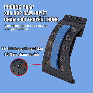 Khung nắn chỉnh cột sống lưng chống thoát vị đĩa đệm, đau mỏi thắt lưng EMA
