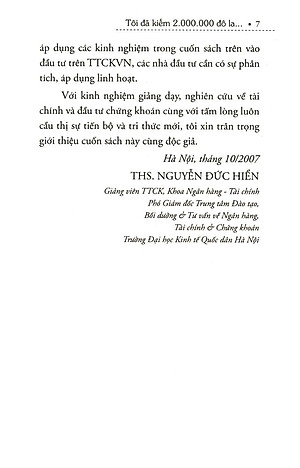 Sách Tôi Đã Kiếm 2.000.000 Đô La Từ Thị Trường Chứng Khoán Như Thế Nào? (Tái Bản 2021)