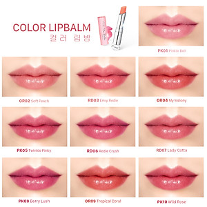 SON DƯỠNG CÓ MÀU - VACOSI COLOR LIPBALM