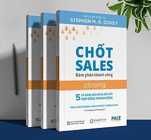 Sách PACE Books - Chốt sales – Đàm phán thành công (Closing) - Craig Christensen, Sean Frontz, Dennis Susa