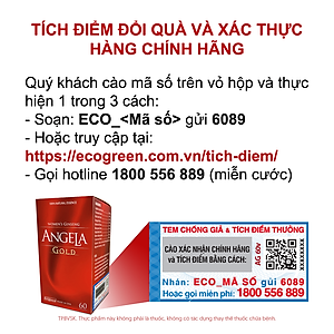 [Hộp 60v] Viên Uống ANGELA GOLD Hỗ Trợ Sức Khỏe, Sắc Đẹp Và Sinh Lý Nữ
