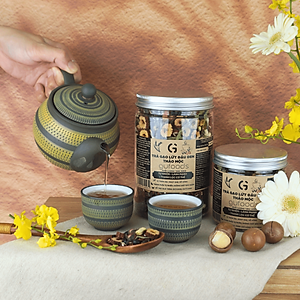 Trà gạo lứt đậu đen thanh nhiệt GUfoods - Tự nhiên, Healthy, Thanh lọc cơ thể, Mát gan, Cải thiện giấc ngủ, Đa dạng hương vị