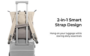 Balo TOMTOC Slash Flip Laptop Backpack 12L dành cho Macbook Ultrabook 13 14 Inch A63-C1G1 / A63-C1K1 - Hàng Chính Hãng