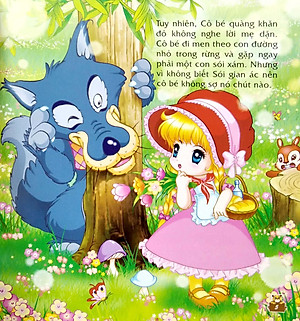 Sách Ngày Xửa Ngày Xưa - Cô Bé Quàng Khăn Đỏ