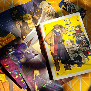 Sách Chủ Tiệm Bánh Chiến Binh Và Cô Phục Vụ Người Máy (Tập 6)