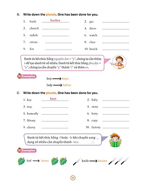 Bài Tập Bổ Trợ Ngữ Pháp Tiếng Anh - Lớp 2