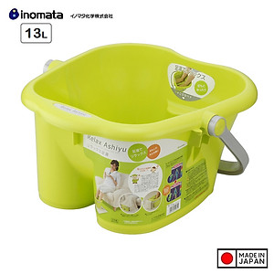 Chậu ngâm chân thư giãn (Foot Massage) Inomata Relax Ashiyu 13L - Hàng nội địa Nhật Bản |#Made in Japan| |#Nhập khẩu chính hãng| |#Mẫu Mới|