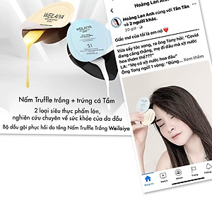 Set minisize Dầu gội xả phục hồi đa tầng Nấm Truffle Weilaiya - Hương nước hoa