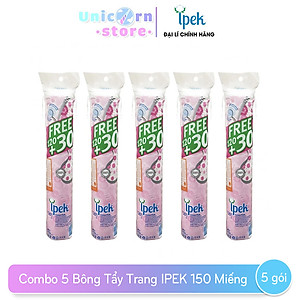 Combo Bông Tẩy Trang IPEK 150 Miếng (Thổ Nhĩ Kì)