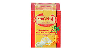 Thùng 72 lọ Yến Sào win'sNest Tổ Yến Chưng Sẵn nhân sâm không đường lọ (70ml)