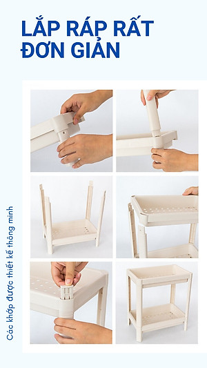 Kệ di động Tokyo - Giao màu ngẫu nhiên