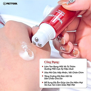 Kem dưỡng mắt giảm mờ thâm quầng mắt Retinol Pretty Skin, cải thiện nếp nhăn Prettyskin Wrinkle eraser roll on eye cream