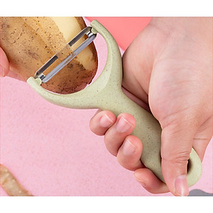 Bộ Dao Kéo 6 Món Lúa Mạch Làm Bếp- An Toàn Tiện Lợi- Lưỡi Thép Chống Gỉ Sắt Bén - Hàng Chính Hãng MINIIN