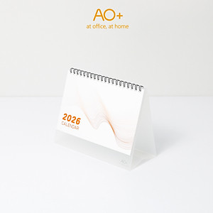 Lịch để bàn 2026 có ngày âm nhỏ gọn (Đế nhựa/ 6 màu) AA604
