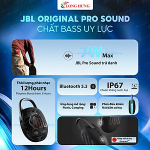 Loa Bluetooth JBL CLIP 5 JBLCLIP5 - Hàng chính hãng