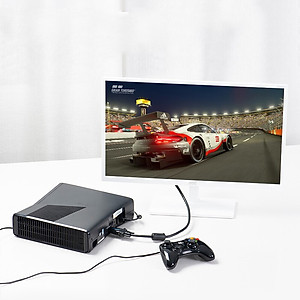 Đầu chuyển đổi HDMI to VGA có hỗ trợ cổng audio 3.5mm VENTION AIDB0 - Hàng chính hãng