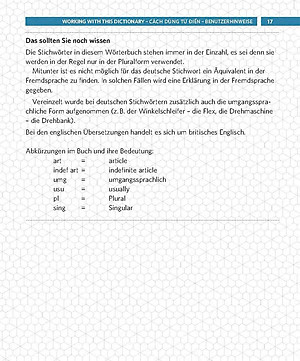 Từ Điển Bằng Hình Ngành Cơ Khí, Điện Máy Và Vật Liệu Công Trình Anh - Việt - Đức
