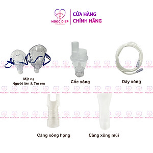 Máy xông khí dung OROMI TL-100-BG - Máy xông mũi họng cho trẻ em, người lớn - Hàng chính hãng