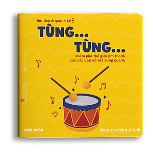 Sách Ehon - Combo 3 Cuốn Âm Thanh Quanh Bé - Dành Cho Trẻ Từ 0 - 6 Tuổi