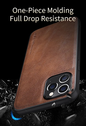 Ốp lưng cho iPhone 16 Pro Max, iPhone 16 Pro, iPhone 16 Plus, iPhone 16 hiêu X-Level lưng da viền mềm chống sốc cao cấp - hàng chính hãng