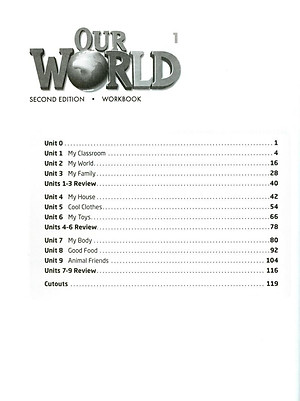 Our World 1 Workbook 2nd Edition (American English)