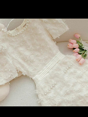 Đầm dự tiệc mặc cưới  -Size M kèm ảnh thật