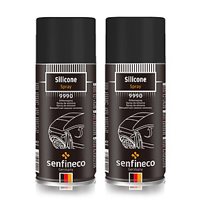 Bình Xịt Silicone Senfineco 9990 Silicone Spray 450ML Làm Kín Joan Cao Su Cửa, Đèn