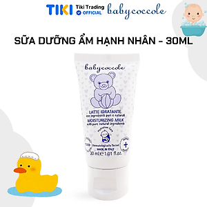 Sữa dưỡng ẩm chiết xuất hạnh nhân Babycoccole 0M+
