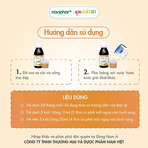 TPBVSK Special Kid Vitamine C 100% Naturelle - Siro bổ sung Vitamine C hữu cơ tự nhiên, tăng cường sức đề kháng (125ml) [Nhập khẩu Pháp]