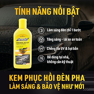 Đánh Bóng Và Phục Hồi Đèn Pha FORMULA 1 615874 237ml