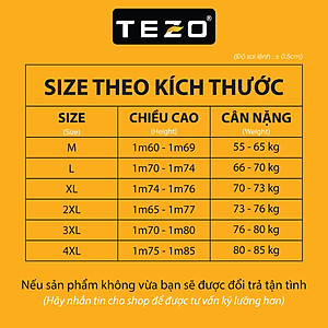 Áo khoác nam TEZO vải gió hai lớp 6 màu kháng nước kháng bụi cản gió giữ ấm cơ thể 2109AG2T01