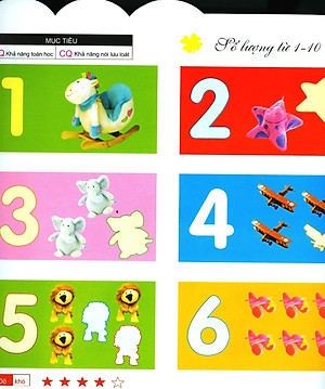 Sách 200 Miếng Bóc Dán Thông Minh - Bé Học Toán (2-6 Tuổi) - Tái Bản