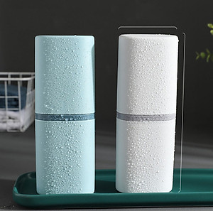 Hộp Đựng Bàn Chải, Kem Đánh Răng, Lược, Khăn Mặt KUNBE, Hộp Đựng Đồ Mang Đi Du Lịch Tiện Lợi Nhiều Màu Sắc