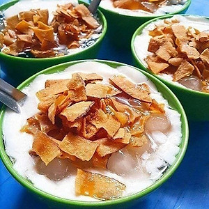 Gói 500GR MỨT DỪA VỊ CACAO SẤY GIÒN SIÊU THƠM NGON THANH THANH