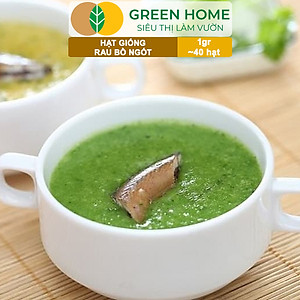 Hạt Giống Rau Bồ Ngót Greenhome, Gói 0,5g, Dễ Trồng Quanh Năm, Nảy Mầm Cao, Thu Hoạch Nhanh, Năng Suất Cao R18