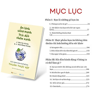 Sách- Ăn lành sống mạnh Trái đất thêm xanh - Sức mạnh của chế độ ăn thuần thực vật