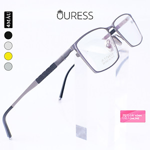 Gọng kính titanium thời trang nam siêu nhẹ siêu bền OURESS sw10003