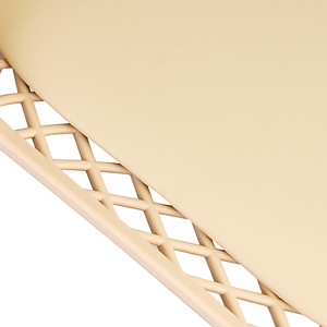 Ghế nhựa đúc tựa lưng đan lưới