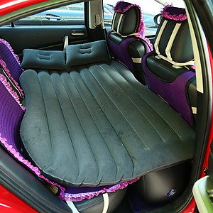 Đệm hơi ô tô cao cấp - Tặng kèm bộ 2 gối cao cấp và bơm điện